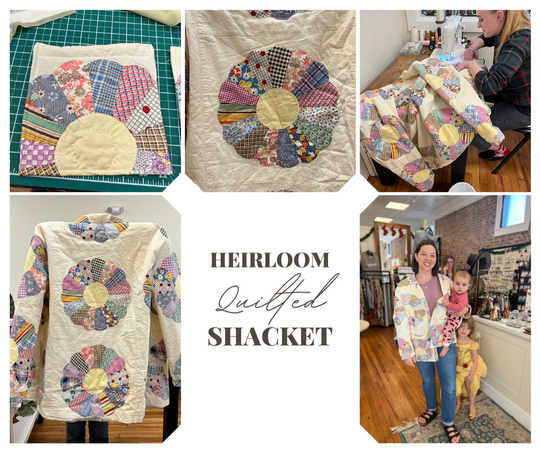 The Heirloom Quilted Shacket