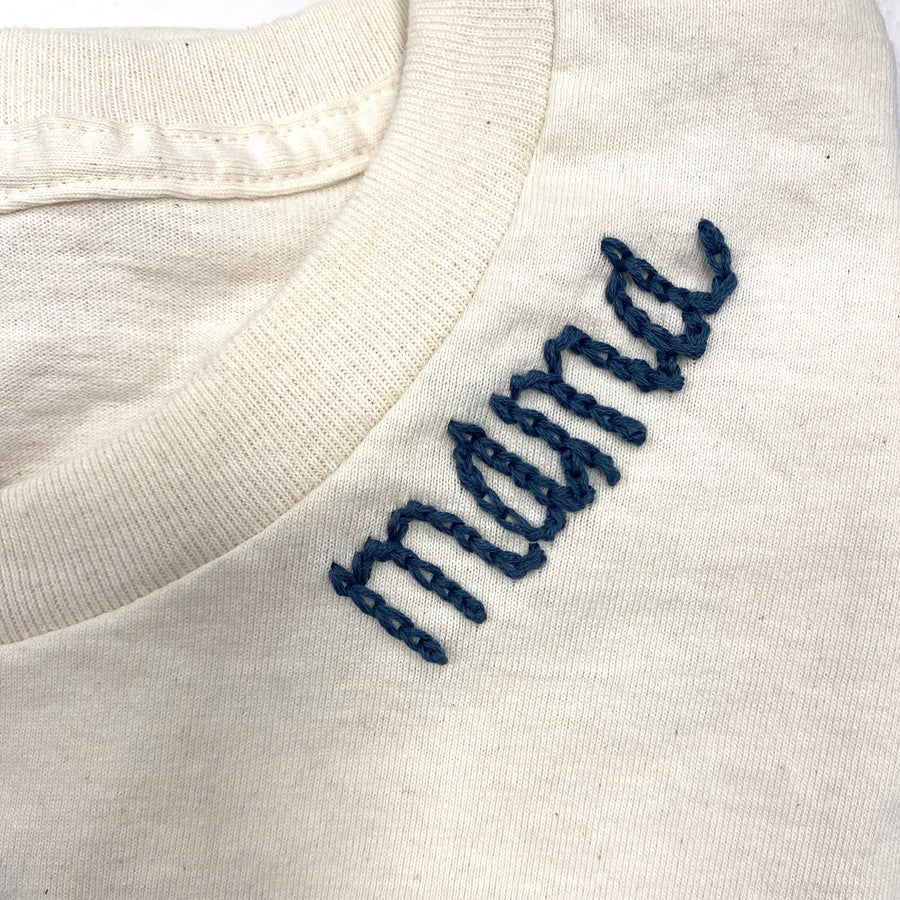 Embroidery Mama Shirt READY TO SHIP