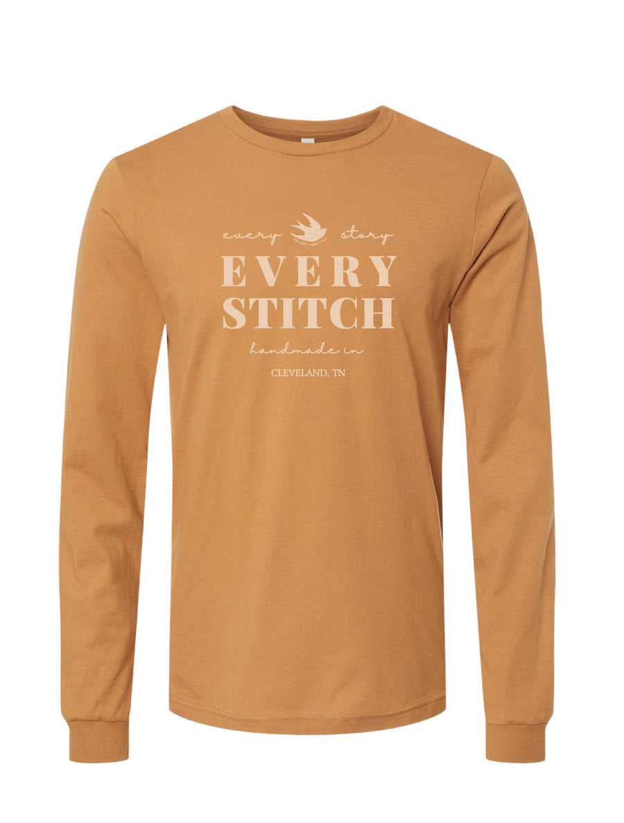Every Stitch Long Sleeve T-shirt READY TO SHIP