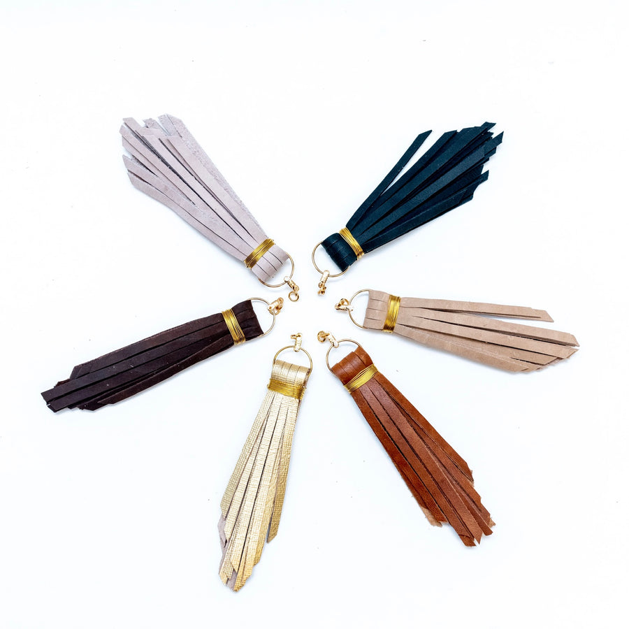 Additional Leather Tassel for Necklace READY TO SHIP