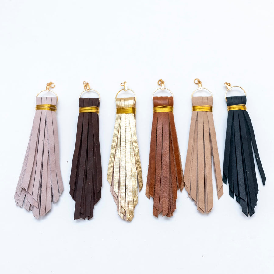 Additional Leather Tassel for Necklace READY TO SHIP