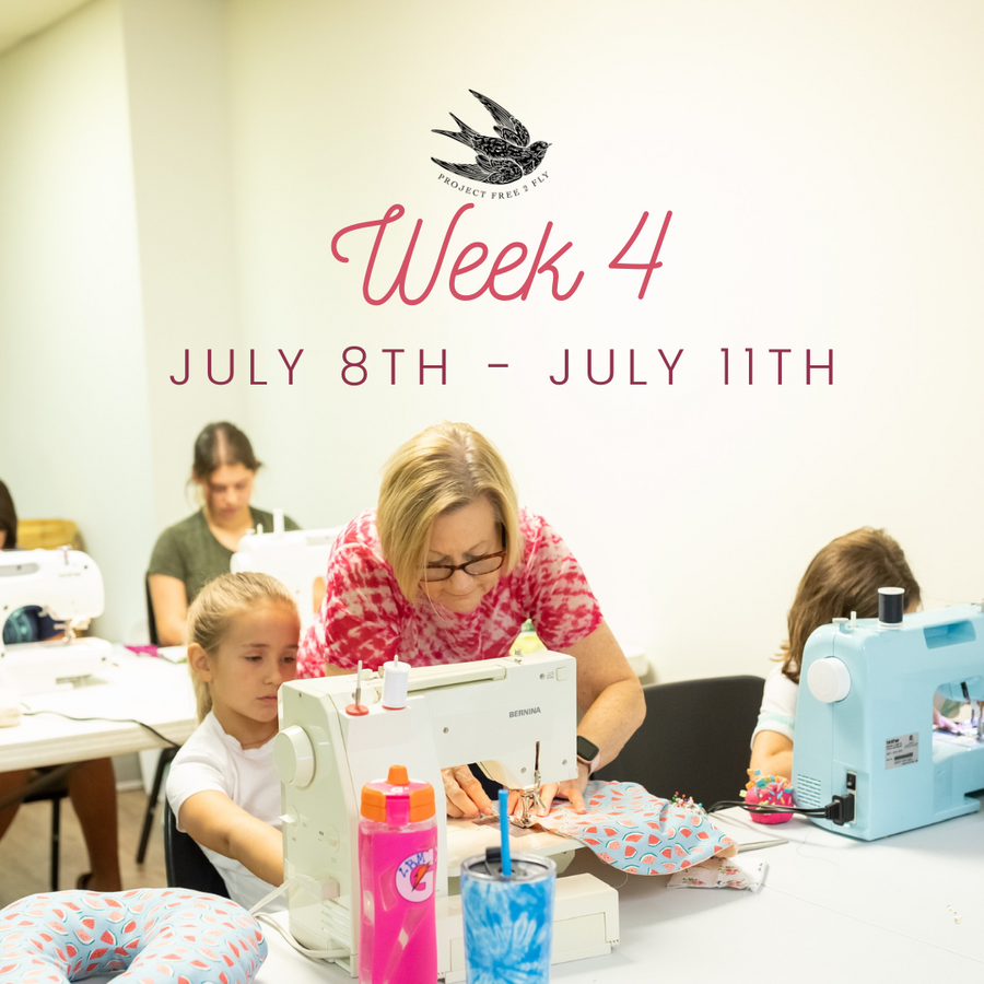 Summer Sewing Camp 2025 | Week 4 | July 8th - July 11th