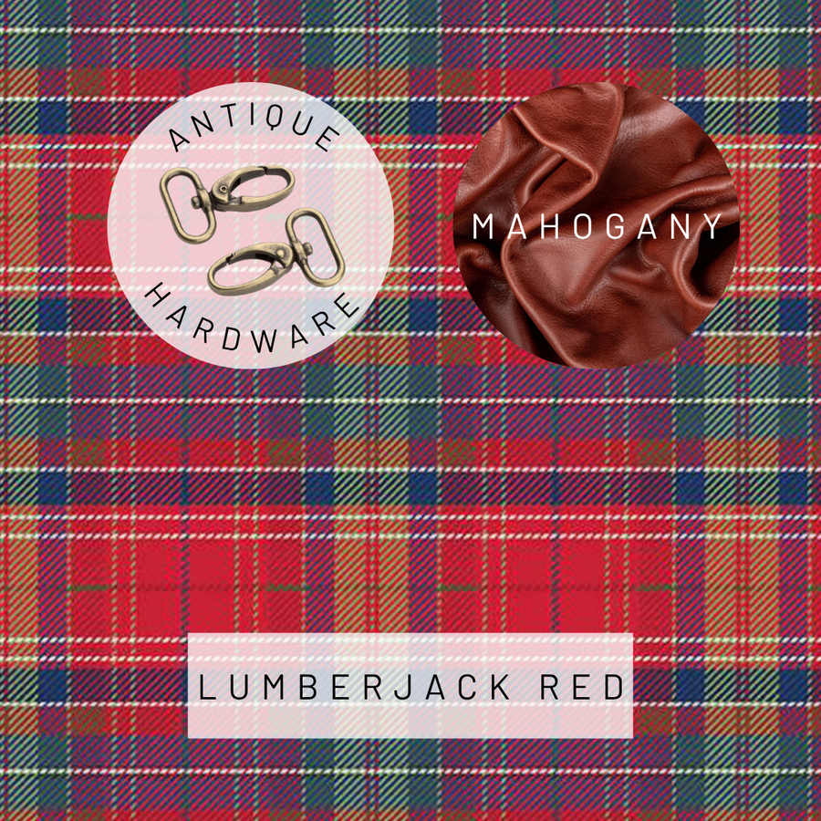 Ivey Wristlet Wallet Small Leather Trim MADE TO ORDER