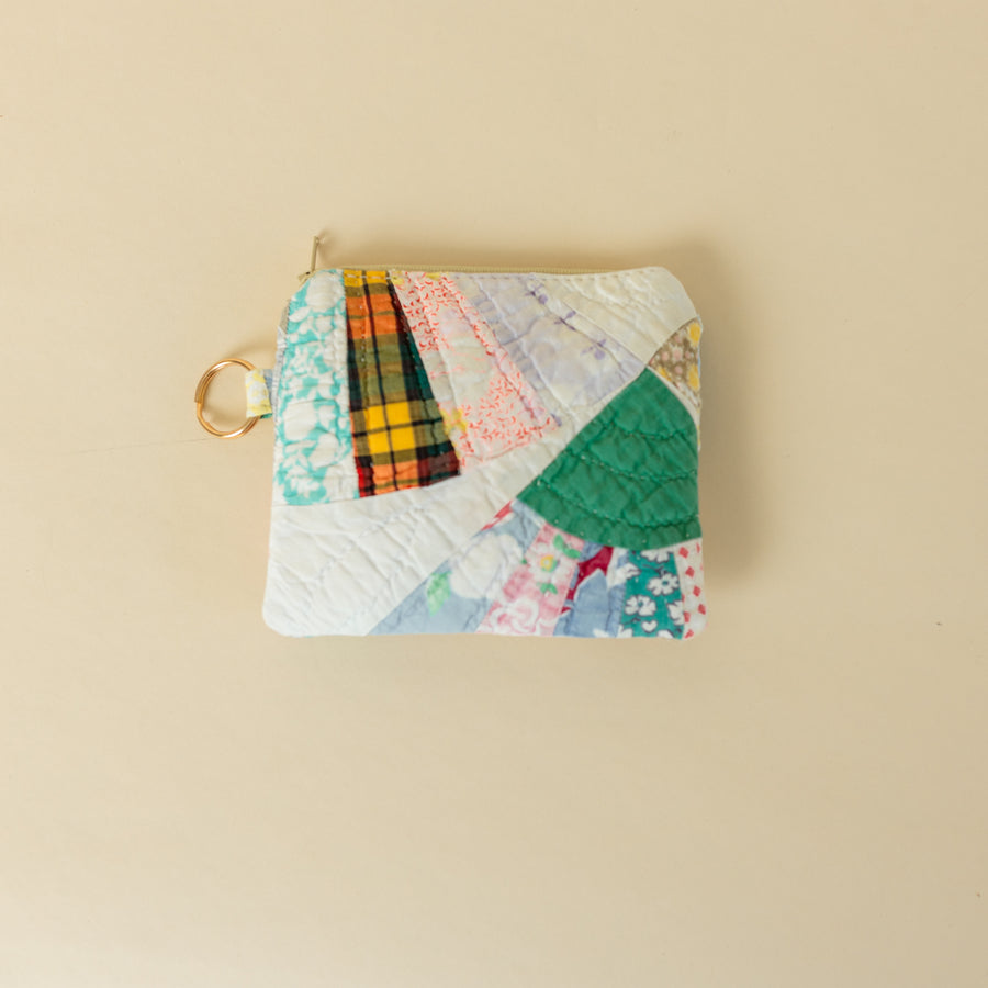 Fan Quilted Zuri Pouch 1