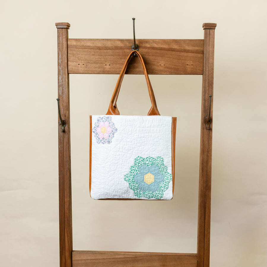 Grandmother's Garden Quilted Keenon Marie Tote