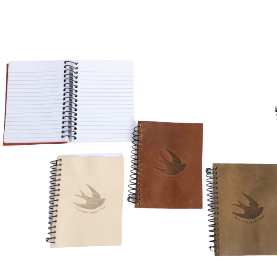 Leather Free2Fly Notebook