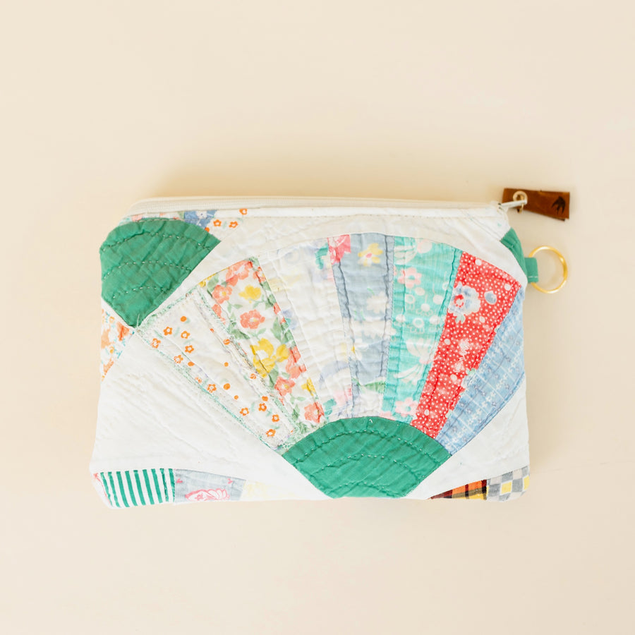 Fan Quilted All The Things Pouch