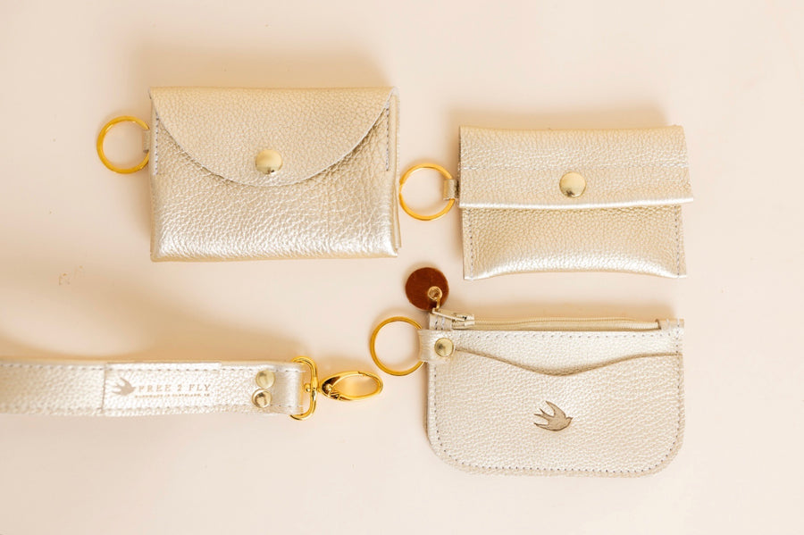 The Johnston Accessory Mini Wallet Champagne