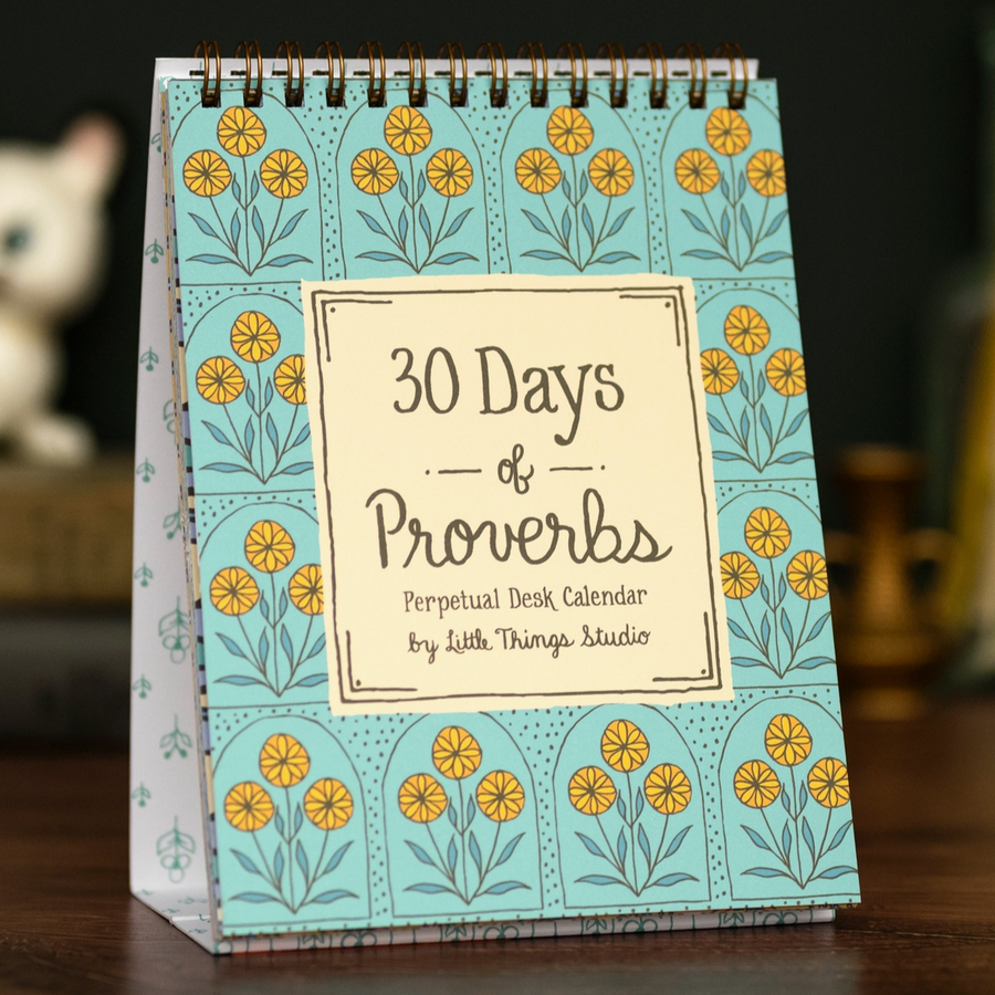 30 Days of Proverbs Perpetual Calendar – Soft