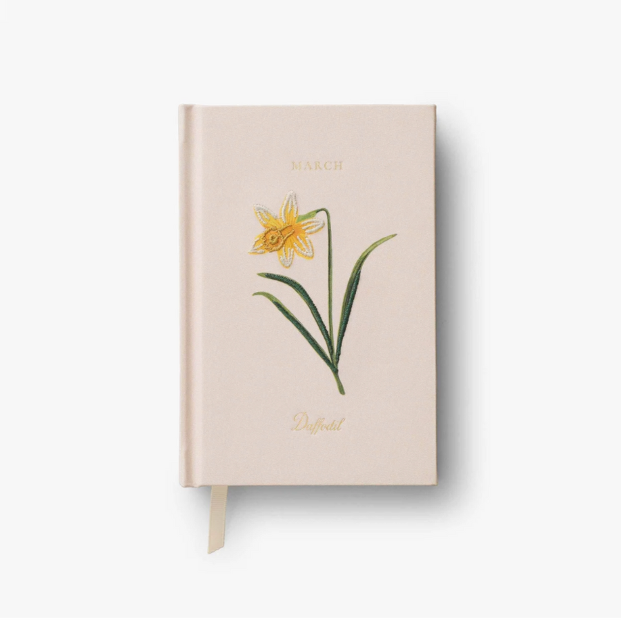 Rifle Paper Co. Embroidered Birth Month Journal