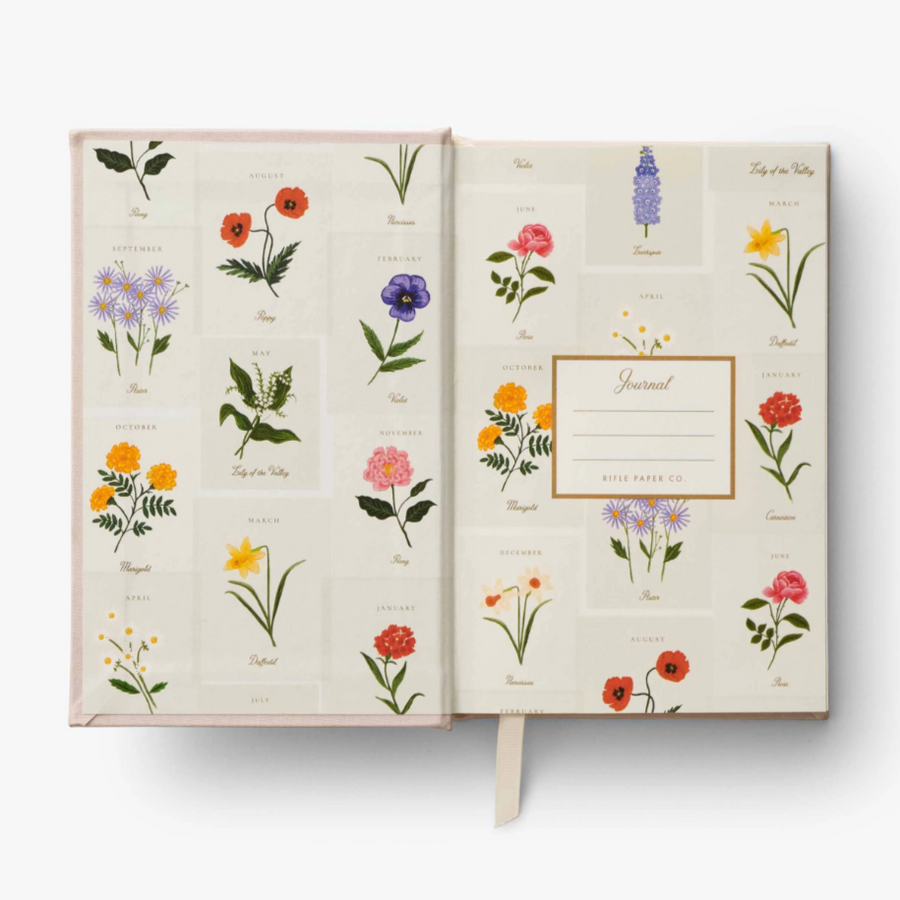 Rifle Paper Co. Embroidered Birth Month Journal