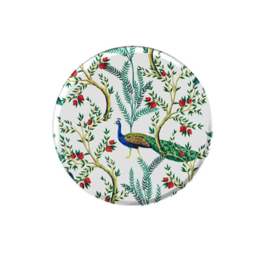 Esthetic Living Turkish Peacock Coaster