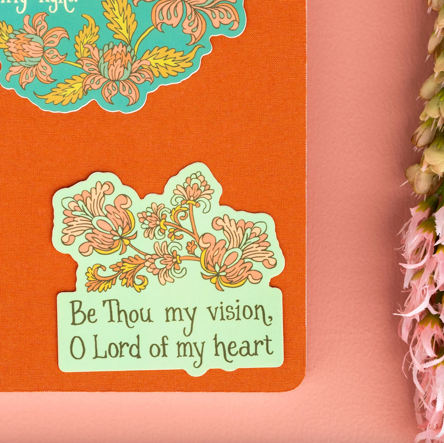 Little Things Studio Be Thou My Vision Sticker