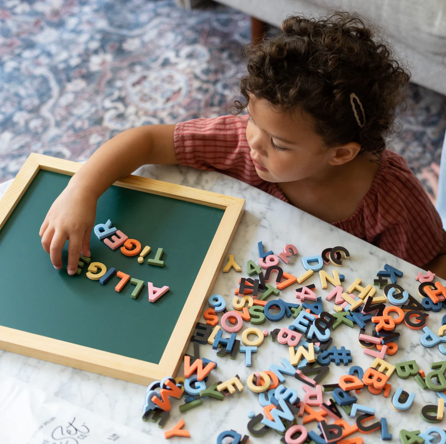 The Type Set Co. 1" 200pc Rainbow Mod Magnetic Letters