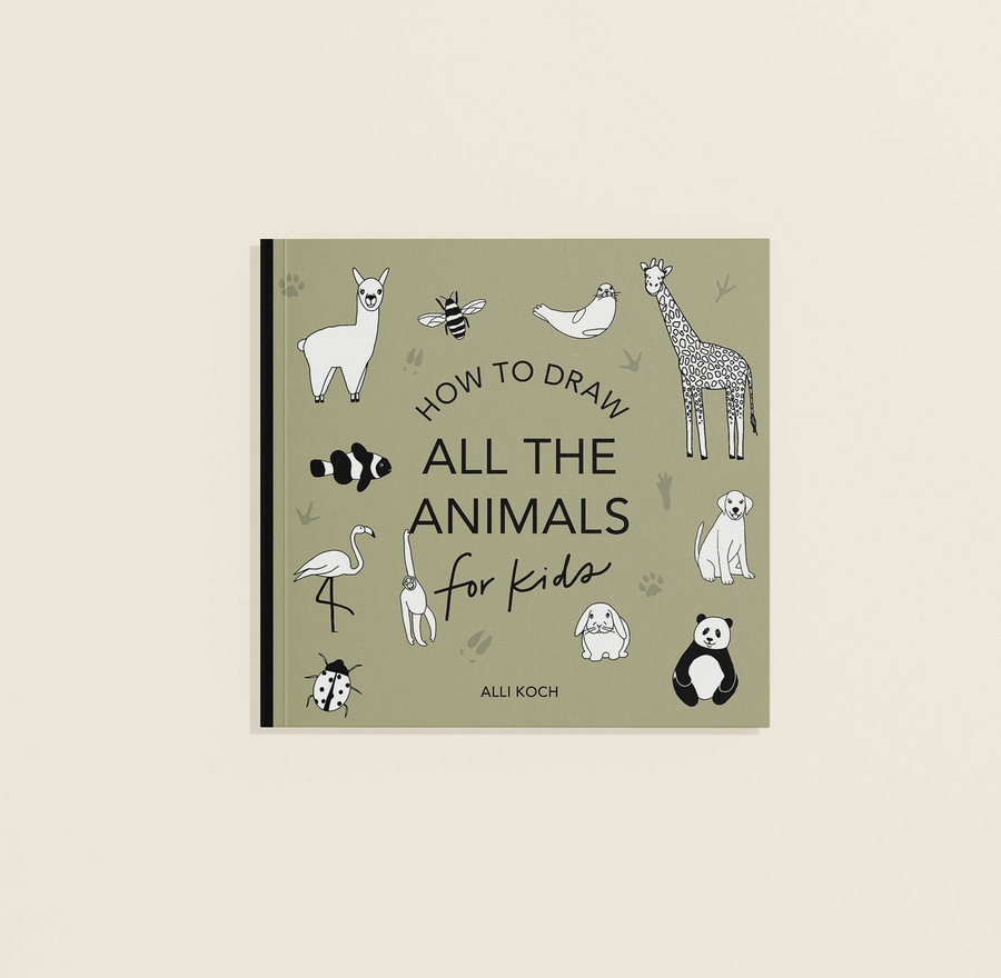 All The Animals: A How to Draw Art Book for Kids