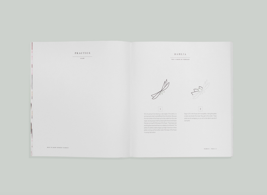 How To Draw Modern Florals (Stocking Stuffers)