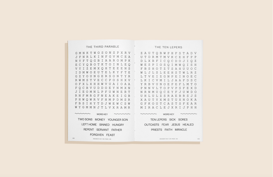 Bible Word Search for Kids