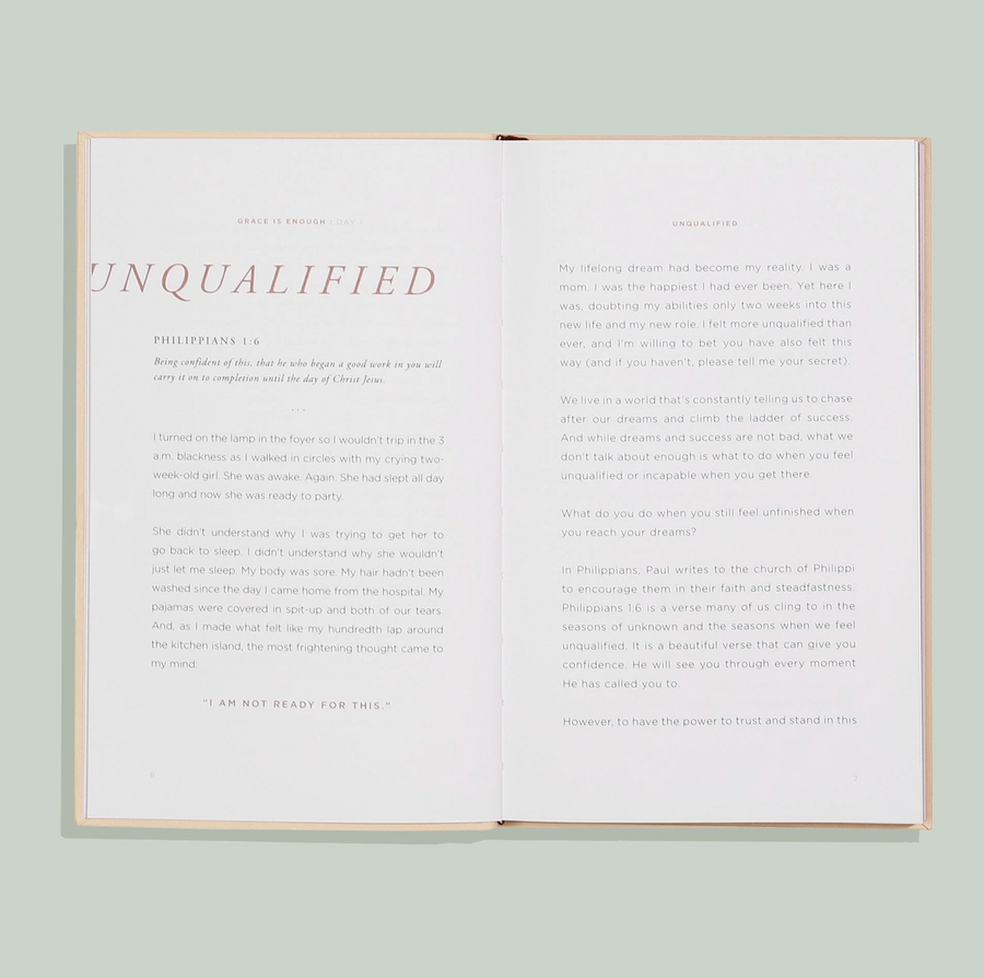 Grace is Enough: Christian Devotional for Women