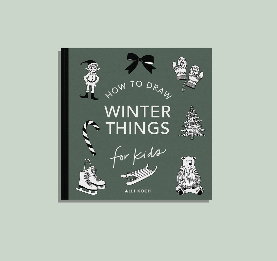 Winter Things: How to Draw Books for Kids