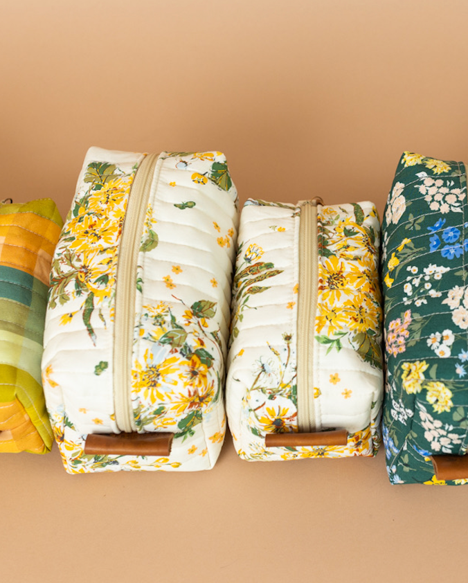 Quilted Essentials Pouch