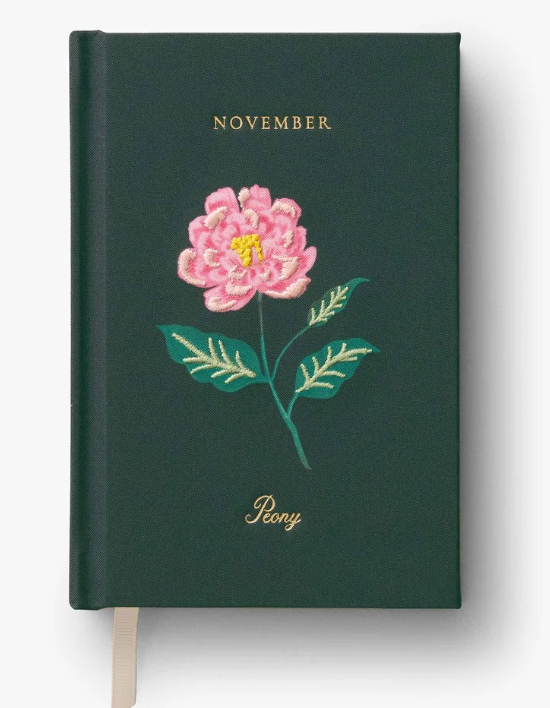 Rifle Paper Co. Embroidered Birth Month Journal