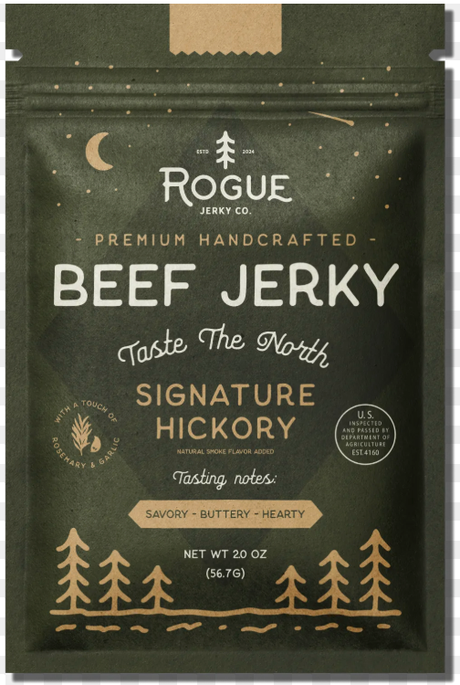 Rogue Jerky Co. Signature Hickory Beef Jerky