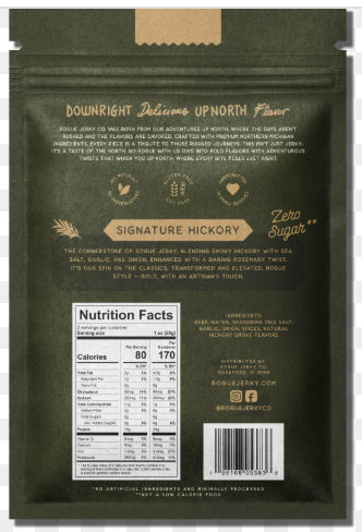 Rogue Jerky Co. Signature Hickory Beef Jerky