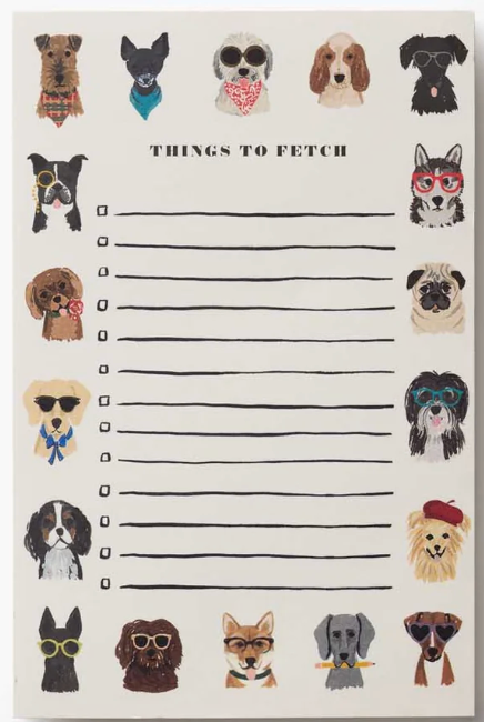 Rifle Paper Co. Dog Days Notepad