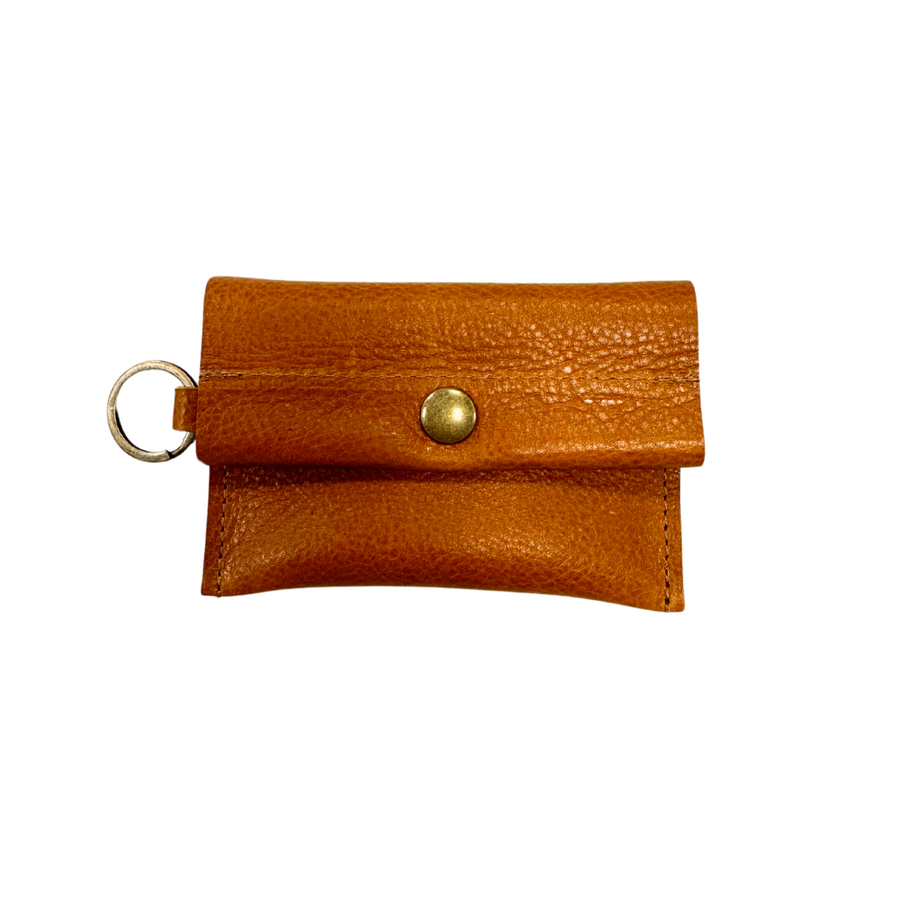 The Johnston Accessory Mini Wallet Saddle Brown