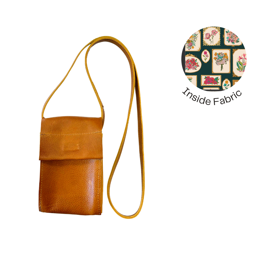 LaShey Crossbody Saddle Brown READY TO SHIP