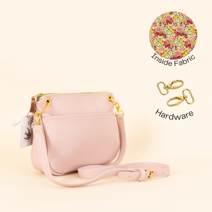 Jean Crossbody Blossom Pink