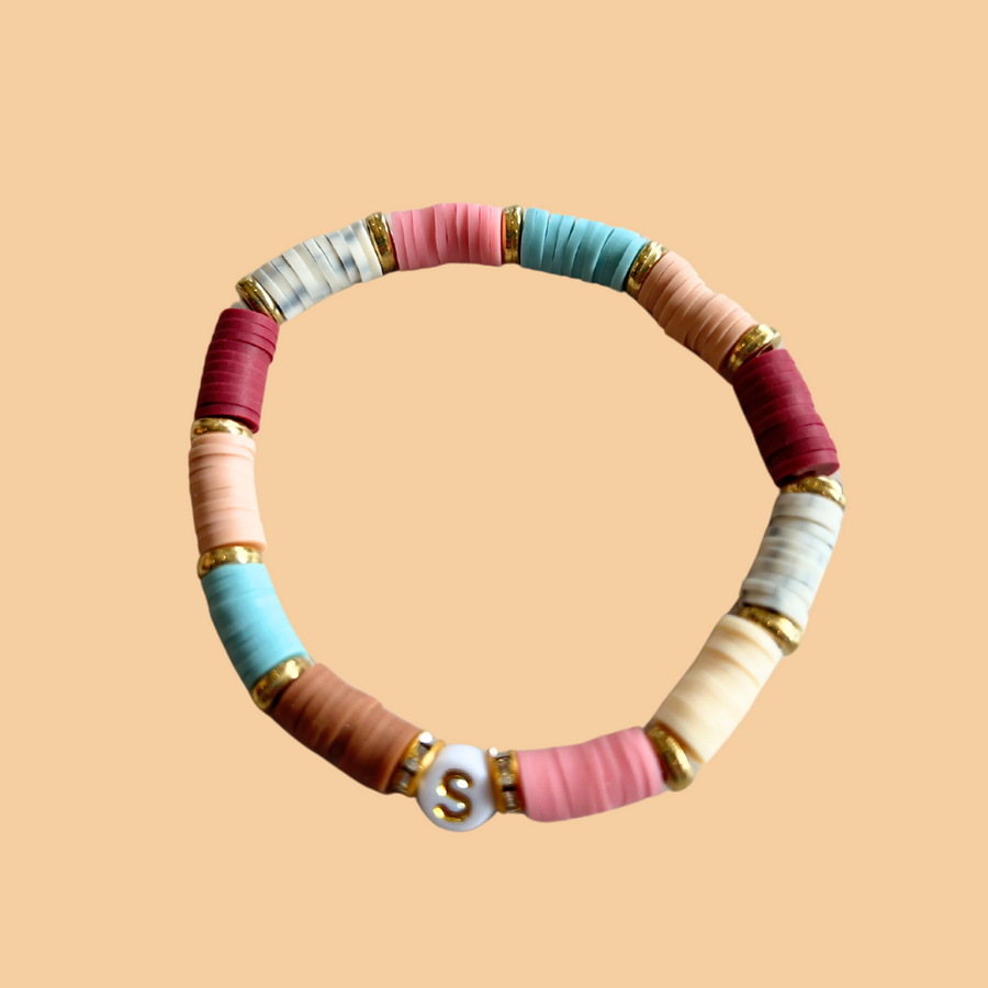 BEAD INITIAL Bracelet