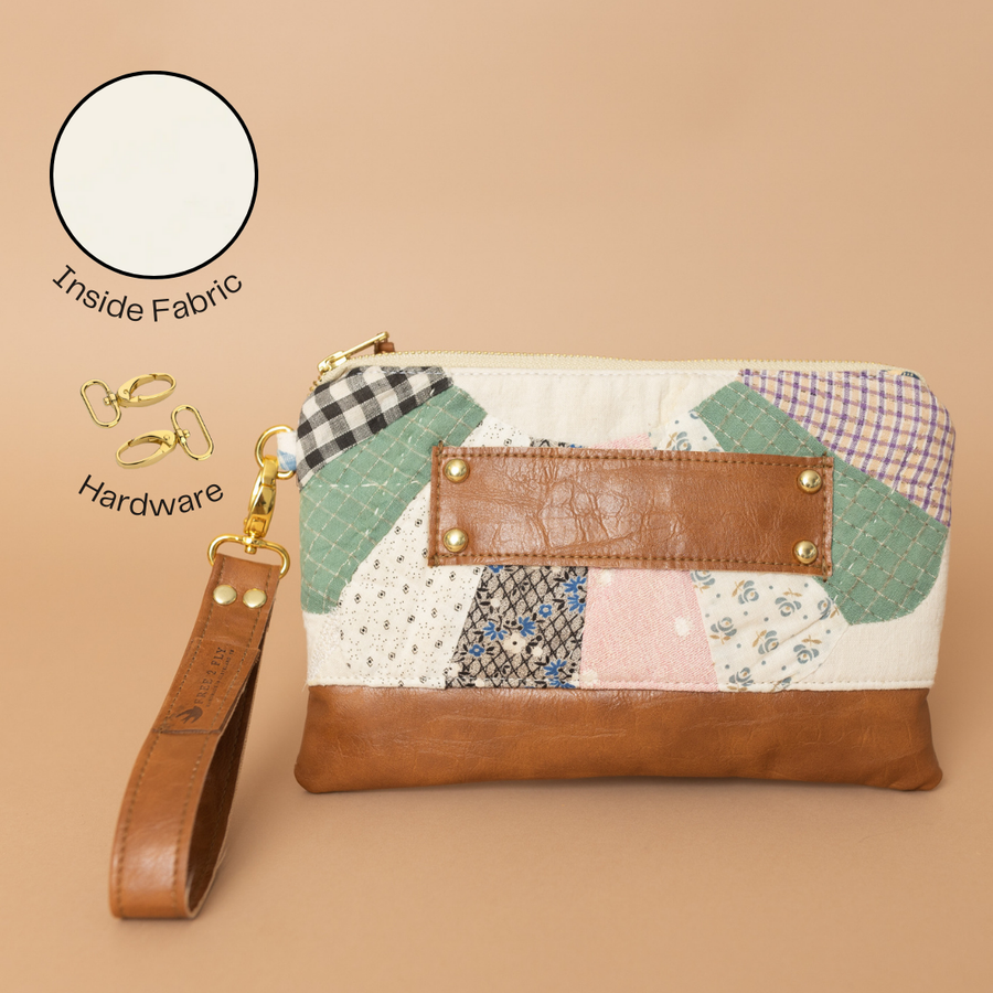 Quilted Ivey Wristlet Wallet - Multiple Options