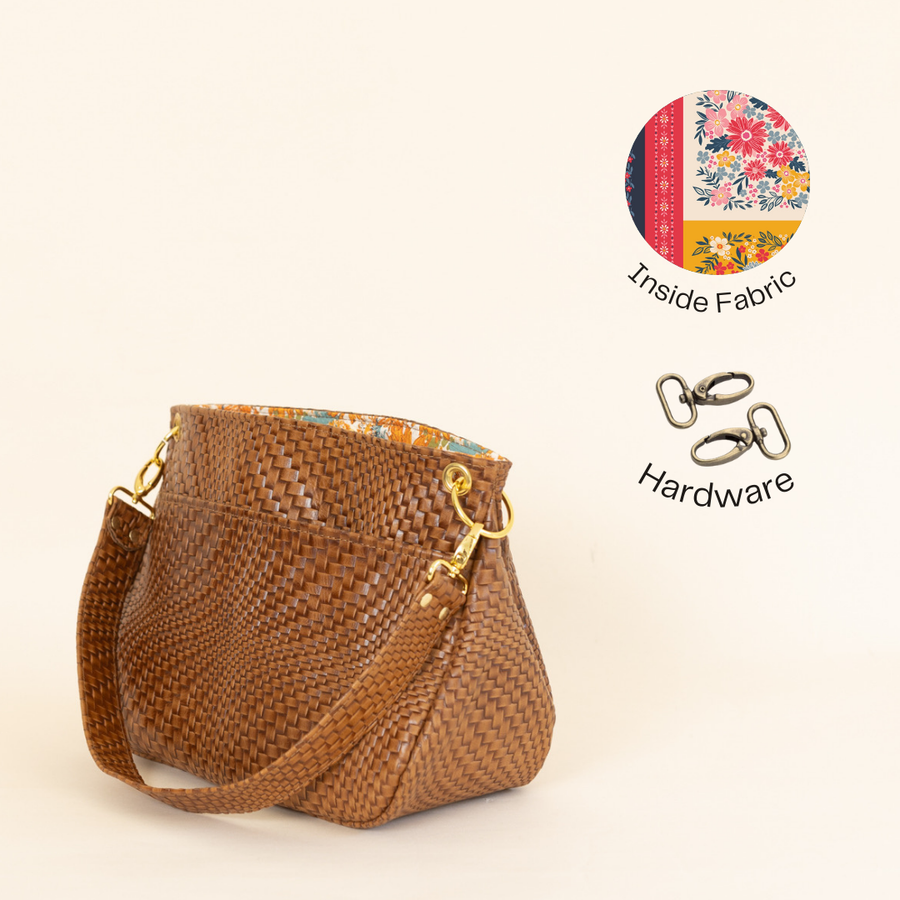 Betty Bag Cognac Butan Woven