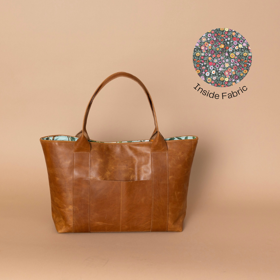 Mae Tote Cognac