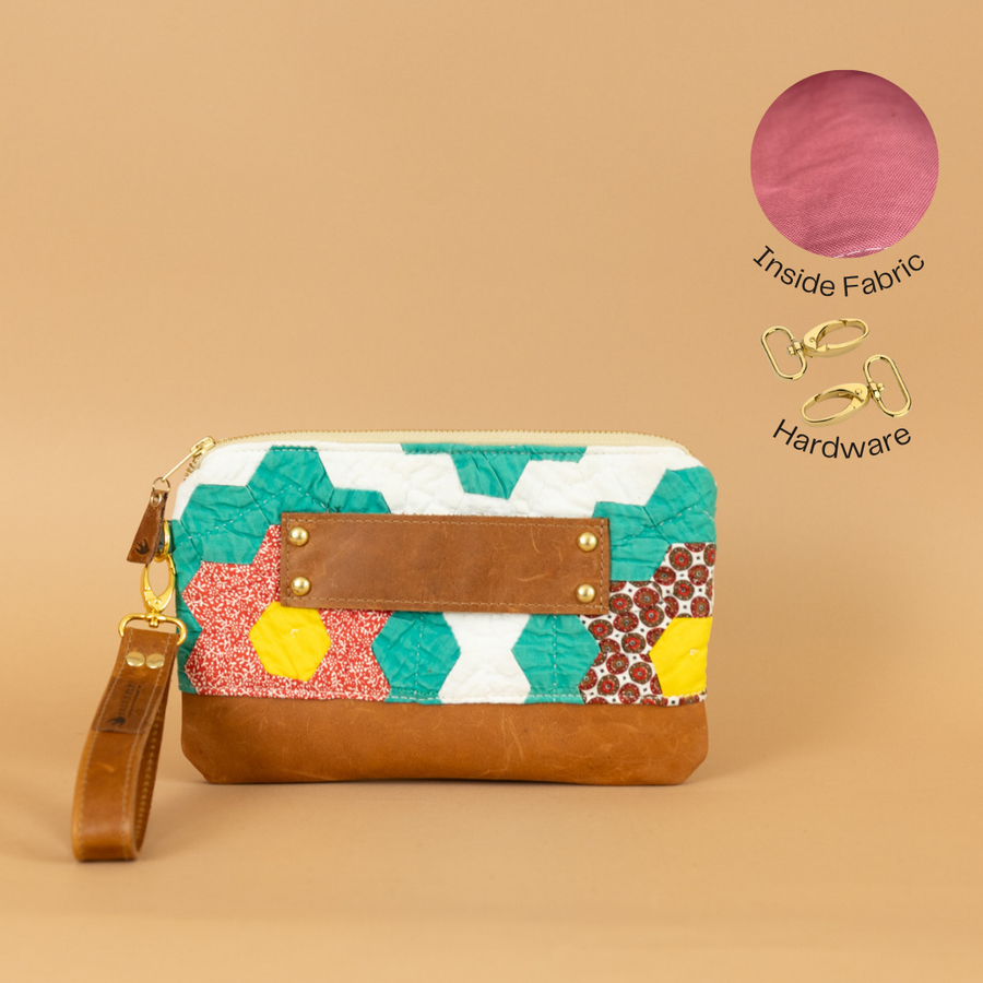 Quilted Ivey Wristlet Wallet - Multiple Options