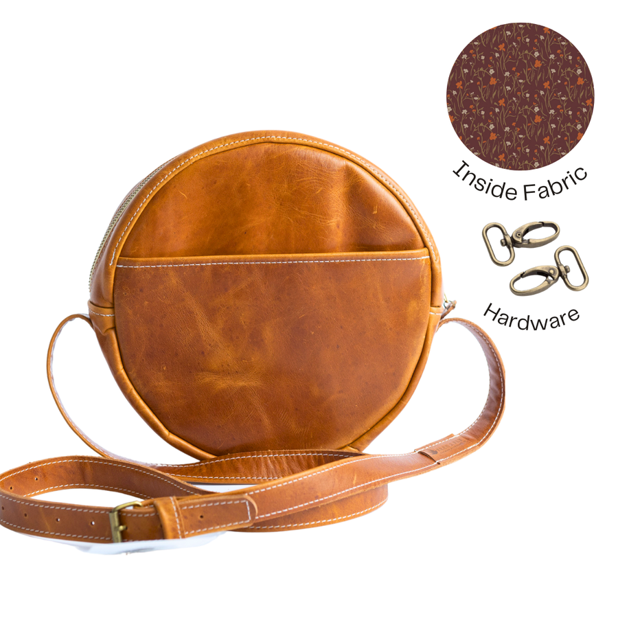 Andi Crossbody Cognac READY TO SHIP