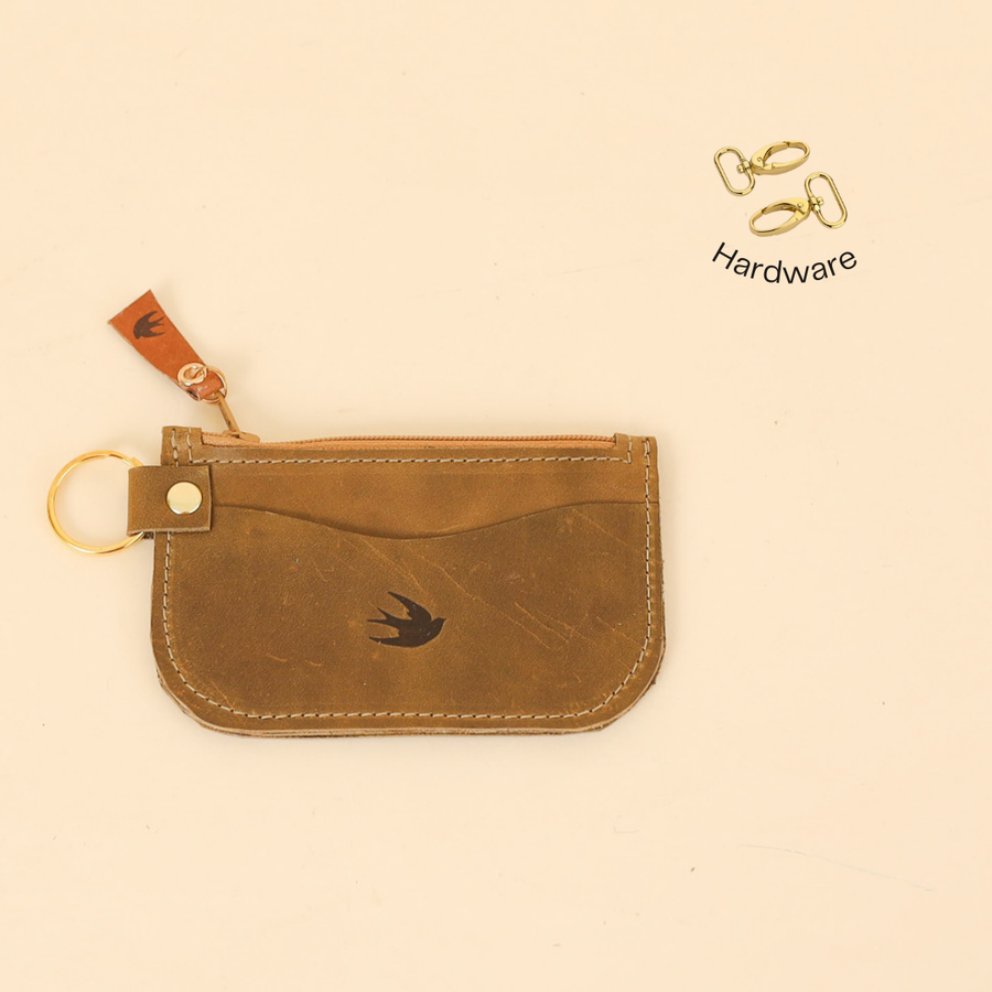 Bishop Key- Coin and Card Pouch - Multiple Options