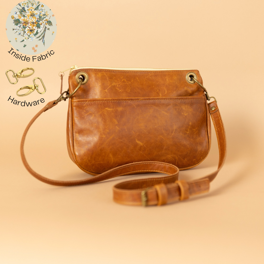 Jean Crossbody Cognac