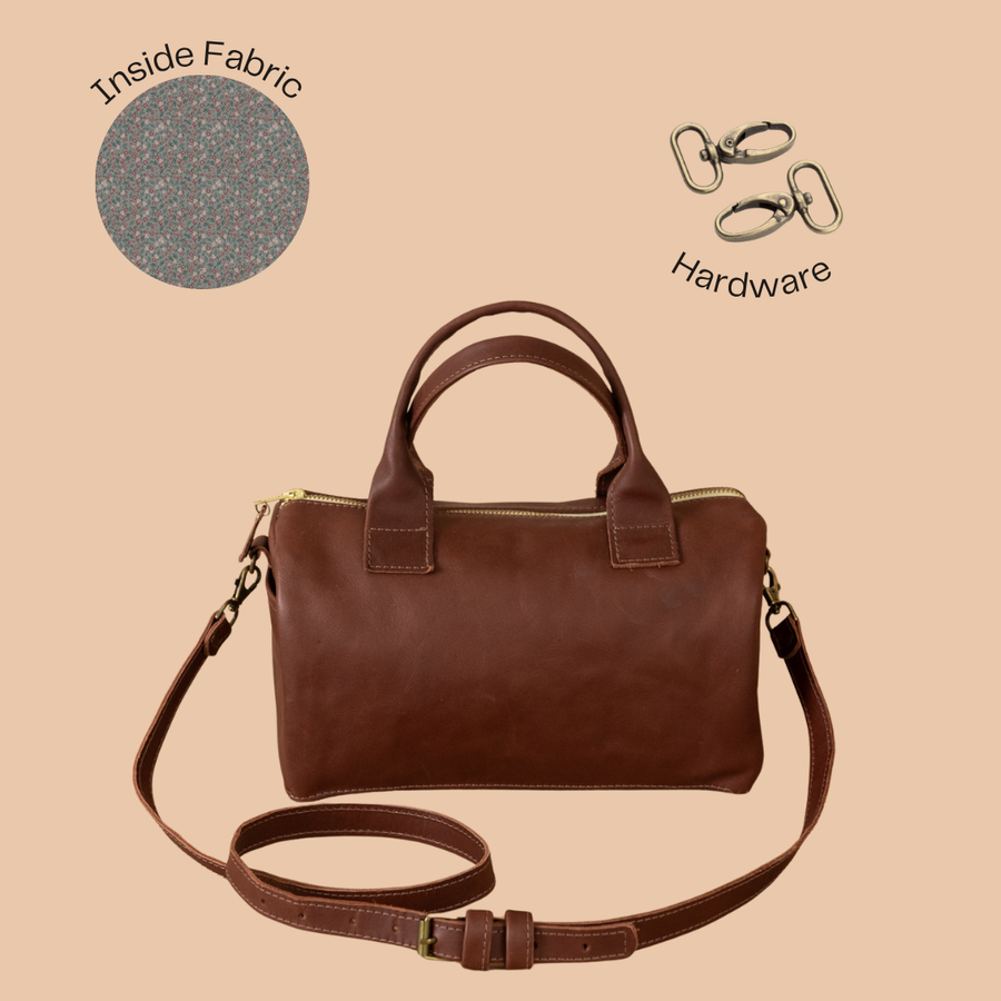 Mini Cameron Bag in Mahogany