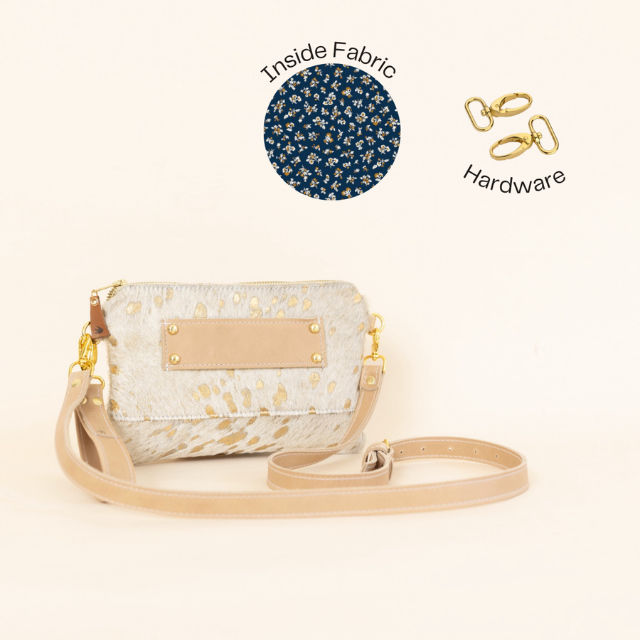 Ivey Wallet Crossbody Hair on Hide