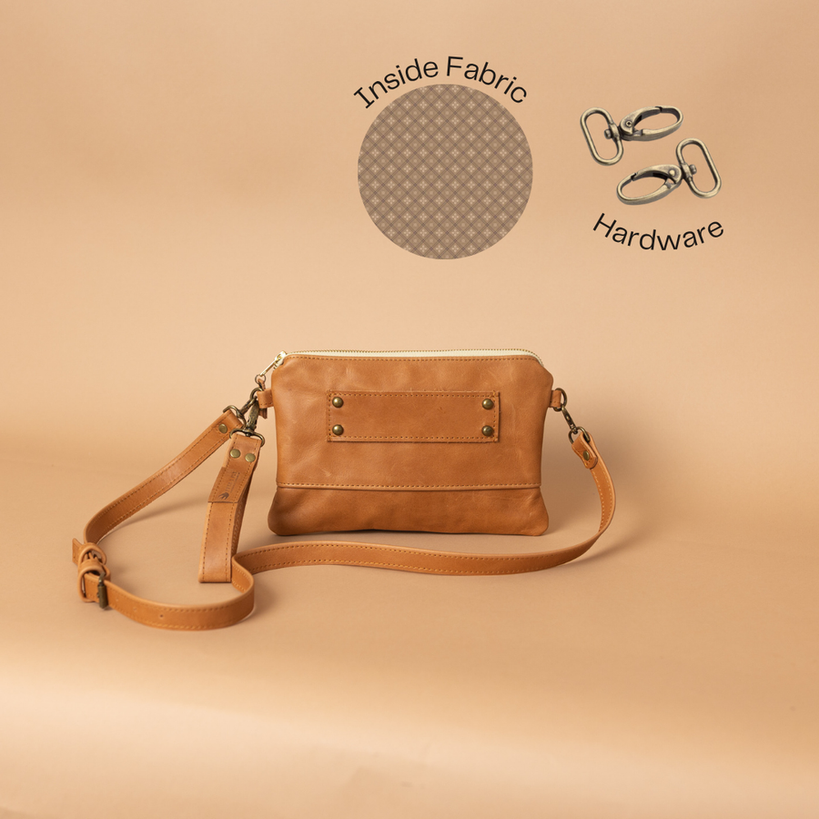 Ivey Wallet Crossbody in Honey
