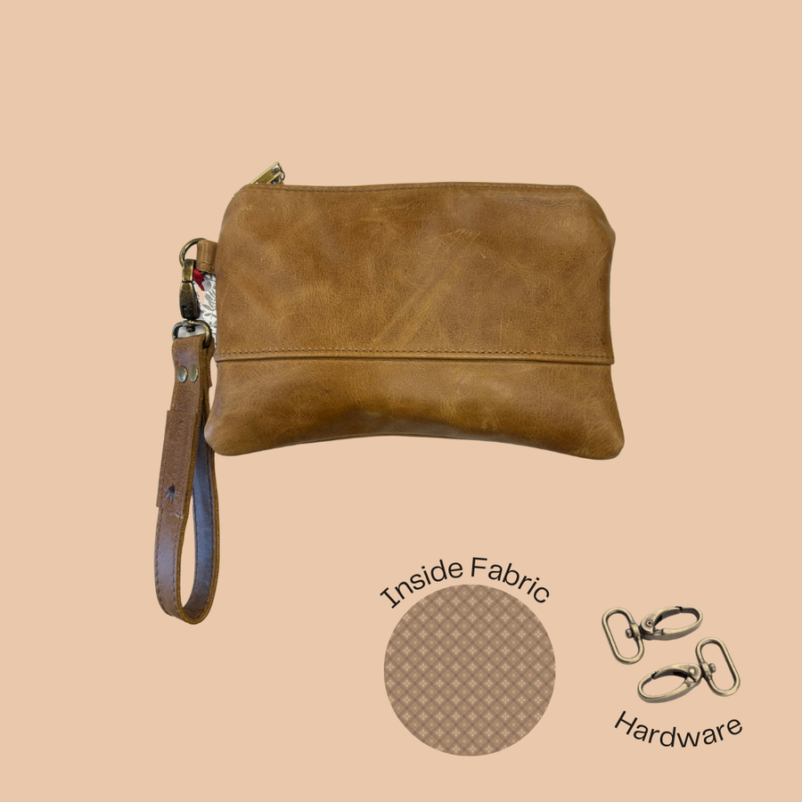 Ivey Wristlet Wallet Small All Leather