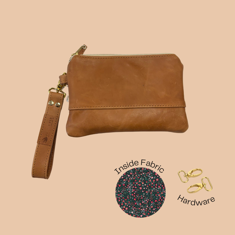 Ivey Wristlet Wallet Small All Leather