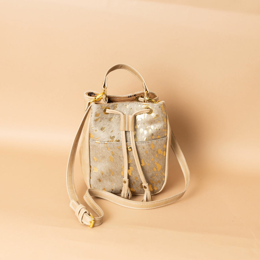 Hair On Hide Gina Maria Bucket Bag