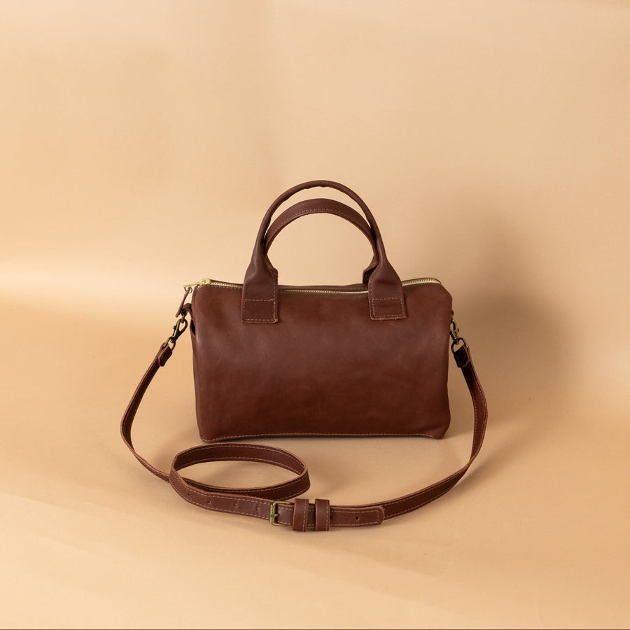 Mini Cameron Bag in Mahogany