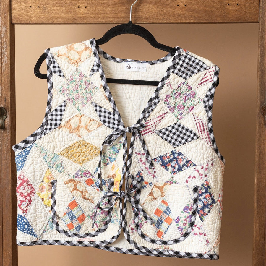 Nellie Tie Vest S/M