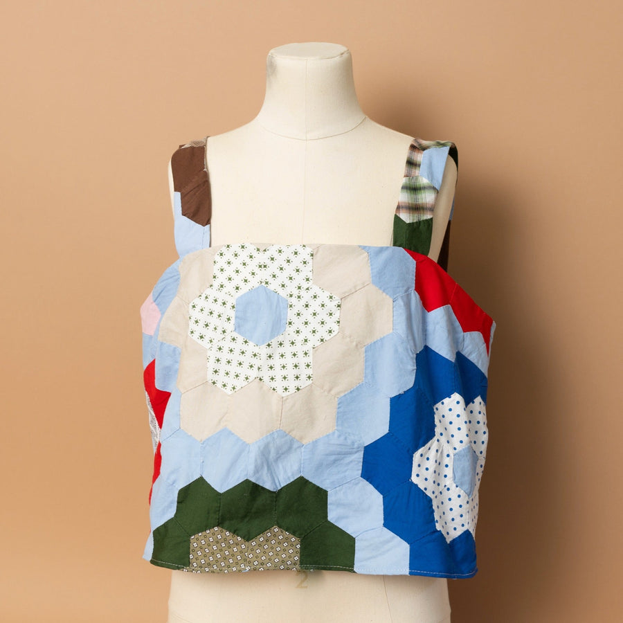 Grandmother's Garden Quilt Tank Size 6