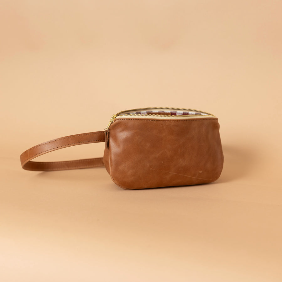 CleVegas Belt Bag in Cognac