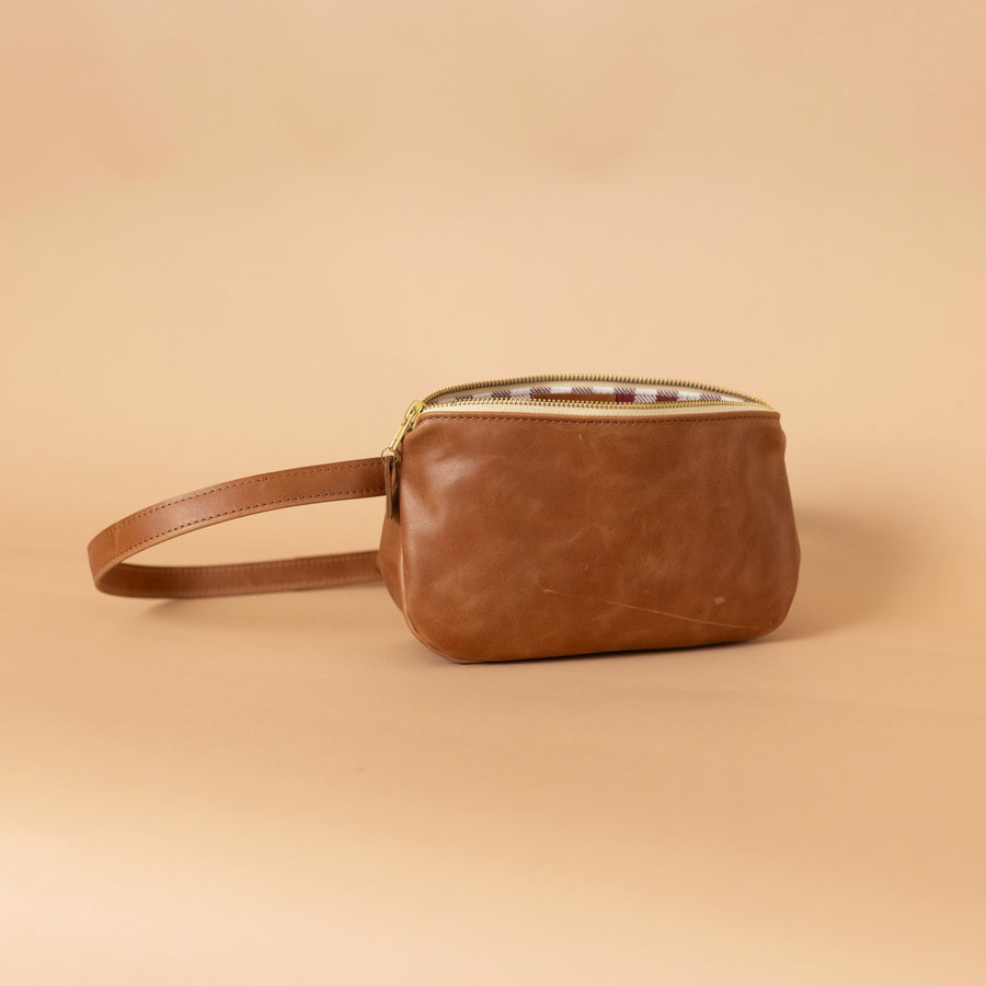 CleVegas Belt Bag in Cognac